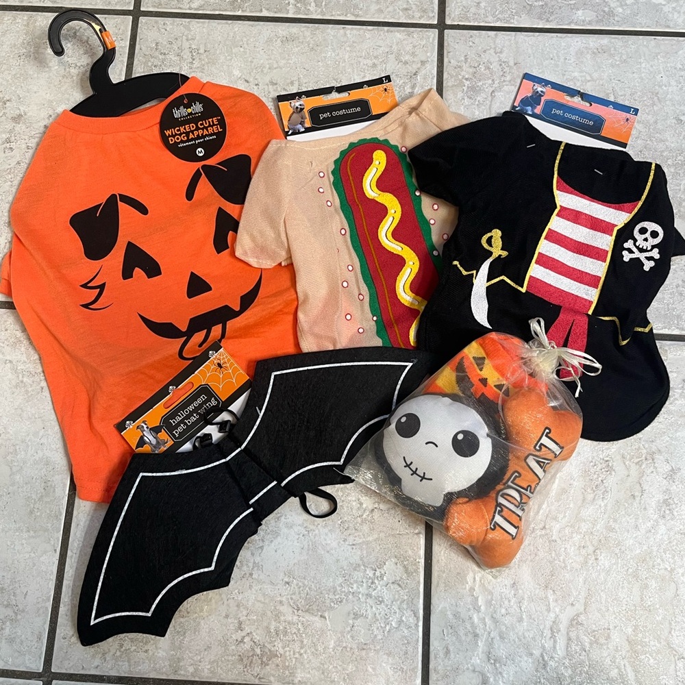 🐕Halloween Pet Clothes and Toys Collection🦇🕸️🕷️